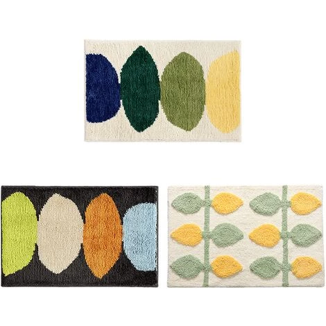 Tapis De Sol Antidérapant Pour Salle De Bain, Paillasson, Tapis De Sol Pour Toilettes Domestiques, Absorbant, 50*80cm, A,HANBING 5 Tapis De Sol Antidérapant Pour Salle De Bain, Paillasson, Tapis De Sol Pour Toilettes Domestiques, Absorbant, 50*80cm, A,HANBING – Image 5