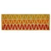 YESDEKO Paillasson Coco Multicolore 25x75cm Orange
