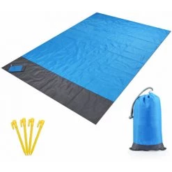 BRIDAY Couverture De Plage Etanche, Tapis De Pique-nique Exterieur, 2 X 1.4M
