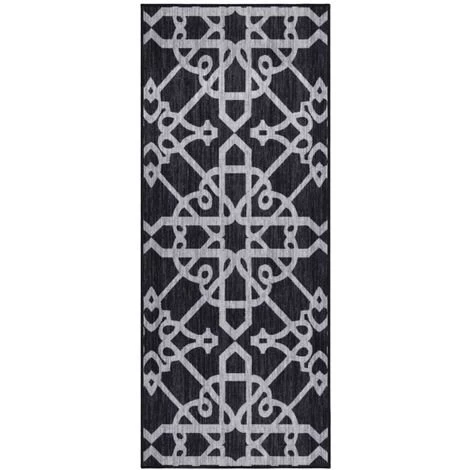 VidaXL Tapis De Couloir Noir 80x200 Cm - Noir 1 VidaXL Tapis De Couloir Noir 80x200 Cm - Noir