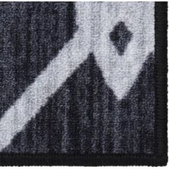 VidaXL Tapis De Couloir Noir 80x250 Cm - Noir -Tapis et paillasson Soldes 45870729 4