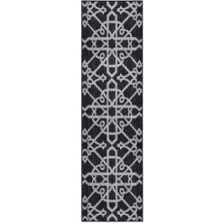 VidaXL Tapis De Couloir Noir 80x300 Cm - Noir