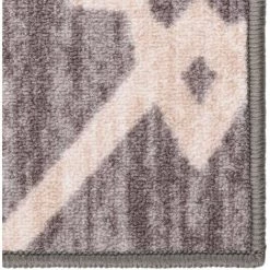 VidaXL Tapis De Couloir Marron 80x150 Cm - Brun -Tapis et paillasson Soldes 45870741 4