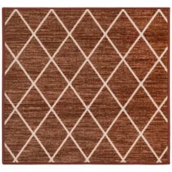 VidaXL Tapis De Couloir Marron Foncé 80x100 Cm - Brun