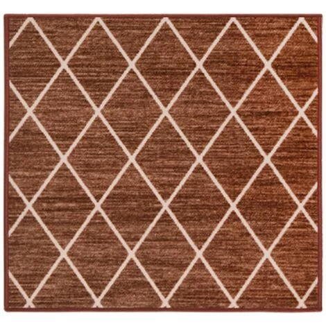 VidaXL Tapis De Couloir Marron Foncé 80x100 Cm - Brun 1 VidaXL Tapis De Couloir Marron Foncé 80x100 Cm - Brun