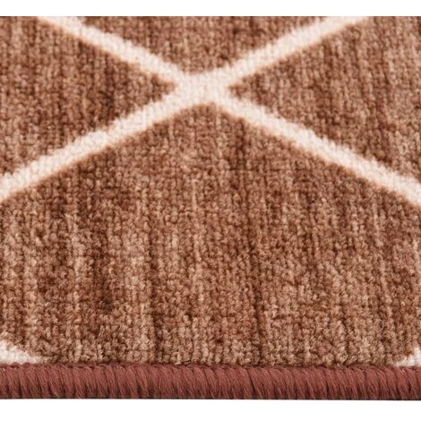 VidaXL Tapis De Couloir Marron Foncé 80x100 Cm - Brun 3 VidaXL Tapis De Couloir Marron Foncé 80x100 Cm - Brun – Image 3