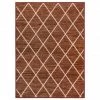 VidaXL Tapis De Couloir Marron Foncé 80x150 Cm - Brun