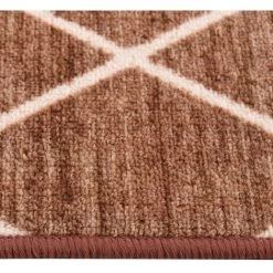 VidaXL Tapis De Couloir Marron Foncé 80x150 Cm - Brun -Tapis et paillasson Soldes 45870768 3