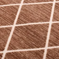VidaXL Tapis De Couloir Marron Foncé 80x150 Cm - Brun -Tapis et paillasson Soldes 45870768 5
