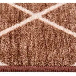 VidaXL Tapis De Couloir Marron Foncé 80x250 Cm - Brun -Tapis et paillasson Soldes 45870772 4