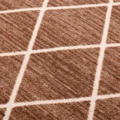 VidaXL Tapis De Couloir Marron Foncé 80x250 Cm - Brun -Tapis et paillasson Soldes 45870772 5