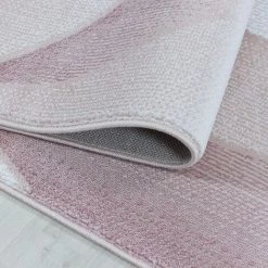 COSTA DIAMANT - Tapis à Motifs Vagues - Rose 120 X 170 Cm -Tapis et paillasson Soldes 45943894 5