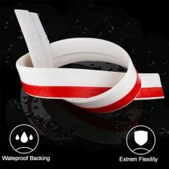 ALMI Calfeutrer Bas De Porte. Bande D'Etanchéité En Silicone Souple. Adhésif Imperméable à L'eau Isolement Du Bruit Du Passage D'air Anti Souris Cafard Pour Les Fissures Et Les Espaces 7 ALMI Calfeutrer Bas De Porte. Bande D'Etanchéité En Silicone Souple. Adhésif Imperméable à L'eau Isolement Du Bruit Du Passage D'air Anti Souris Cafard Pour Les Fissures Et Les Espaces -Tapis et paillasson Soldes 46111464 3