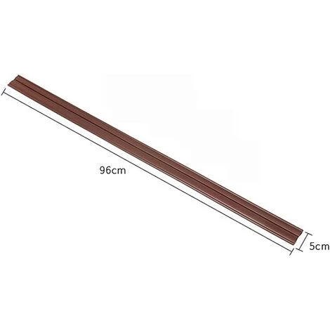ALMI 1 Pièce Brun Bas De Porte Double Isolant.Boudin De Porte Anti Froid.Boudin Porte Double Isolant.Boudin Protection Contre Courants D'air Anti Bruit.(96cm).PVC Material.Many Colors Are Available 2 ALMI 1 Pièce Brun Bas De Porte Double Isolant.Boudin De Porte Anti Froid.Boudin Porte Double Isolant.Boudin Protection Contre Courants D'air Anti Bruit.(96cm).PVC Material.Many Colors Are Available – Image 2