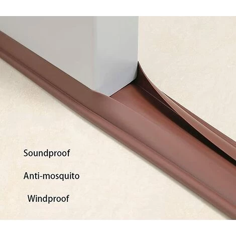 ALMI 1 Pièce Brun Bas De Porte Double Isolant.Boudin De Porte Anti Froid.Boudin Porte Double Isolant.Boudin Protection Contre Courants D'air Anti Bruit.(96cm).PVC Material.Many Colors Are Available 3 ALMI 1 Pièce Brun Bas De Porte Double Isolant.Boudin De Porte Anti Froid.Boudin Porte Double Isolant.Boudin Protection Contre Courants D'air Anti Bruit.(96cm).PVC Material.Many Colors Are Available – Image 3