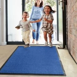 KARAT Tapis Anti-poussière Monochrom Bleu 40 X 60 Cm - Bleu 8 KARAT Tapis Anti-poussière Monochrom Bleu 40 X 60 Cm - Bleu -Tapis et paillasson Soldes 46421222 4