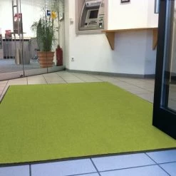 KARAT Tapis Anti-poussière Monochrom Chaux 40 X 60 Cm - Lime -Tapis et paillasson Soldes 46421493 5