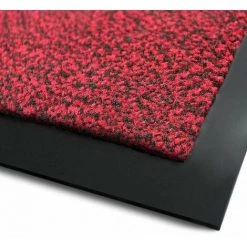 Tapis Anti-poussière SKY Rouge 40 X 60 Cm - Rouge -Tapis et paillasson Soldes 46421823 3
