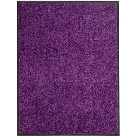 USE & WASH Paillasson Violet 28 40 X 60 Cm - Violet 2 USE & WASH Paillasson Violet 28 40 X 60 Cm - Violet – Image 2