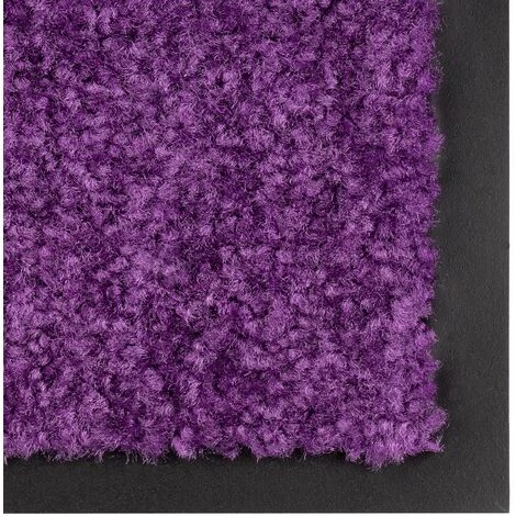 USE & WASH Paillasson Violet 28 40 X 60 Cm - Violet 3 USE & WASH Paillasson Violet 28 40 X 60 Cm - Violet – Image 3