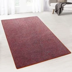 KARAT Tapis Sur Mesure Ponto Rouge 50 X 100 Cm - Rouge