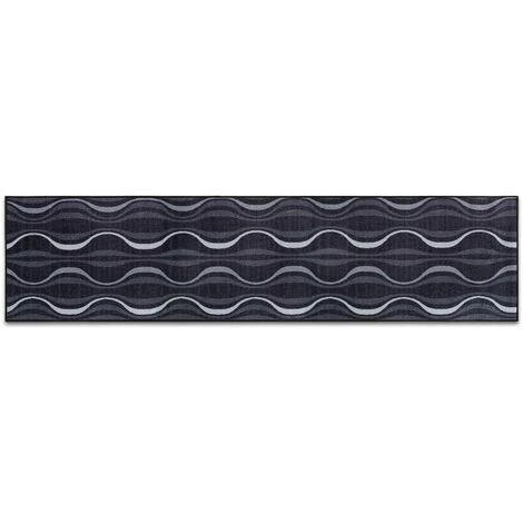 KARAT Tapis De Passage Sur Mesure Ambroisie 80 X 100 Cm - Noir 4 KARAT Tapis De Passage Sur Mesure Ambroisie 80 X 100 Cm - Noir – Image 4