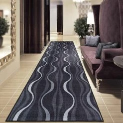 KARAT Tapis De Passage Sur Mesure Ambroisie 80 X 100 Cm - Noir 9 KARAT Tapis De Passage Sur Mesure Ambroisie 80 X 100 Cm - Noir -Tapis et paillasson Soldes 46423957 5