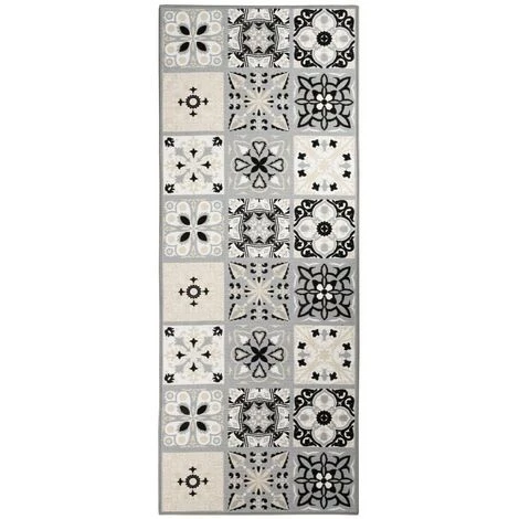 KARAT Tapis De Passage Sur Mesure Dublin 80 X 50 Cm - Gris 2 KARAT Tapis De Passage Sur Mesure Dublin 80 X 50 Cm - Gris – Image 2