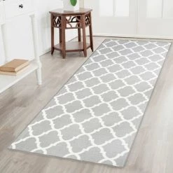 KARAT Tapis De Passage Sur Mesure Navan 80 X 100 Cm - Gris -Tapis et paillasson Soldes 46424315 5
