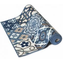 KARAT Tapis De Passage Sur Mesure Newport 80 X 400 Cm - Bleu -Tapis et paillasson Soldes 46424691 3