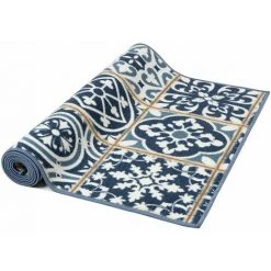 KARAT Tapis Sur Mesure Swansea 80 X 50 Cm - Bleu -Tapis et paillasson Soldes 46424941 3