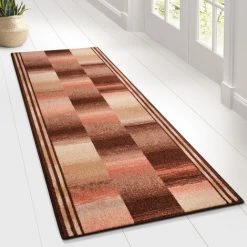 KARAT Tapis Sur Mesure Rouille D'Icarie 67 X 50 Cm - Rouille