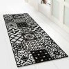 KARAT Tapis De Passage Sur Mesure Sligo 80 X 100 Cm - Noir