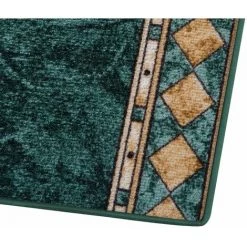KARAT Tapis Sur Mesure Rügen Vert 67 X 50 Cm - Vert -Tapis et paillasson Soldes 46425961 5