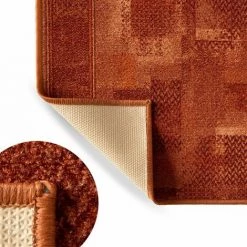 KARAT Tapis De Passage Sur Mesure Tribu Terra 84 67 X 100 Cm - Terre -Tapis et paillasson Soldes 46426048 3