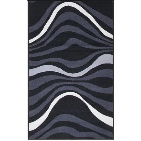 VidaXL Tapis De Couloir Noir 80x150 Cm - Noir 1 VidaXL Tapis De Couloir Noir 80x150 Cm - Noir
