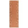 VidaXL Tapis De Couloir Antidérapant Marron 80x250 Cm - Brun