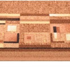 VidaXL Tapis De Couloir Antidérapant Marron 80x250 Cm - Brun -Tapis et paillasson Soldes 46472530 3