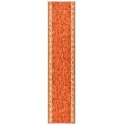 VidaXL Tapis De Couloir Antidérapant Terre Cuite 67x300 Cm - Brun