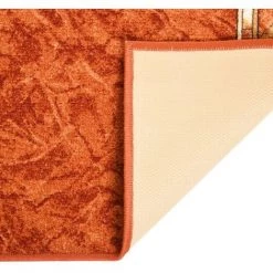 VidaXL Tapis De Couloir Antidérapant Terre Cuite 80x250 Cm - Brun -Tapis et paillasson Soldes 46472587 4