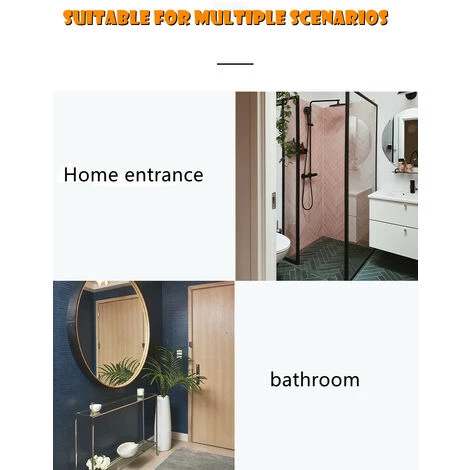 KARTOKNER Tapis De Sol De Noël, Motif De Noël De Décor à La Maison D'intérieur De Tapis De Paillasson De Noël, Tapis De Bain, Salle Chambre Tapis(style 2) 3 KARTOKNER Tapis De Sol De Noël, Motif De Noël De Décor à La Maison D'intérieur De Tapis De Paillasson De Noël, Tapis De Bain, Salle Chambre Tapis(style 2) – Image 3