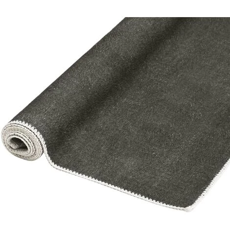 VidaXL Tapis Lavable Pliable Taupe 200x300 Cm Polyester - Taupe 3 VidaXL Tapis Lavable Pliable Taupe 200x300 Cm Polyester - Taupe – Image 3