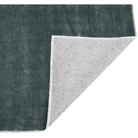 VidaXL Tapis De Couloir Lavable Pliable Gris 60x300 Cm Polyester - Gris 5 VidaXL Tapis De Couloir Lavable Pliable Gris 60x300 Cm Polyester - Gris – Image 5