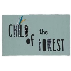 TODAY Tapis Coton Forest - 60 X 120 Cm