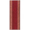 VidaXL Tapis De Couloir Antidérapant Rouge 67x200 Cm - Rouge