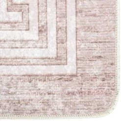 VidaXL Tapis Lavable Antidérapant 120x180 Cm Beige - Beige 8 VidaXL Tapis Lavable Antidérapant 120x180 Cm Beige - Beige -Tapis et paillasson Soldes 46716723 4