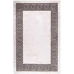 VidaXL Tapis Lavable Antidérapant 160x230 Cm Beige Clair - Beige