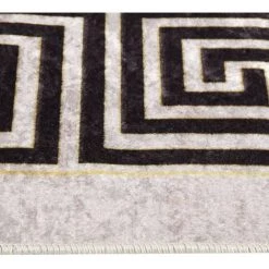 VidaXL Tapis Lavable Antidérapant 160x230 Cm Beige Clair - Beige 7 VidaXL Tapis Lavable Antidérapant 160x230 Cm Beige Clair - Beige -Tapis et paillasson Soldes 46716735 3