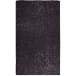 VidaXL Tapis Lavable Antidérapant 120x180 Cm Anthracite - Anthracite