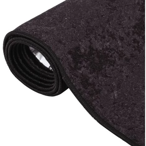 VidaXL Tapis Lavable Antidérapant 120x180 Cm Anthracite - Anthracite 3 VidaXL Tapis Lavable Antidérapant 120x180 Cm Anthracite - Anthracite – Image 3